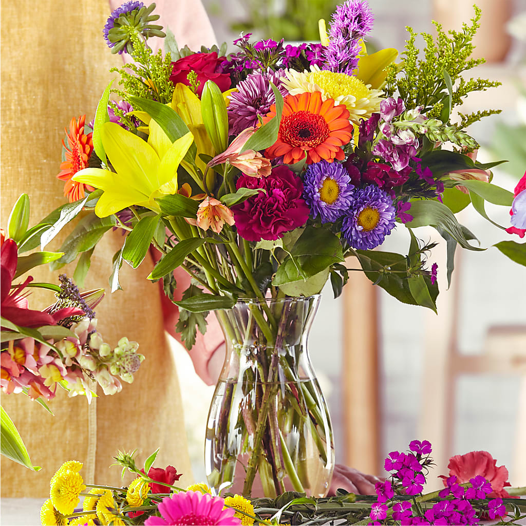 Bold & Bright – A Florist Original – The Flower Garden #2, Tupelo MS