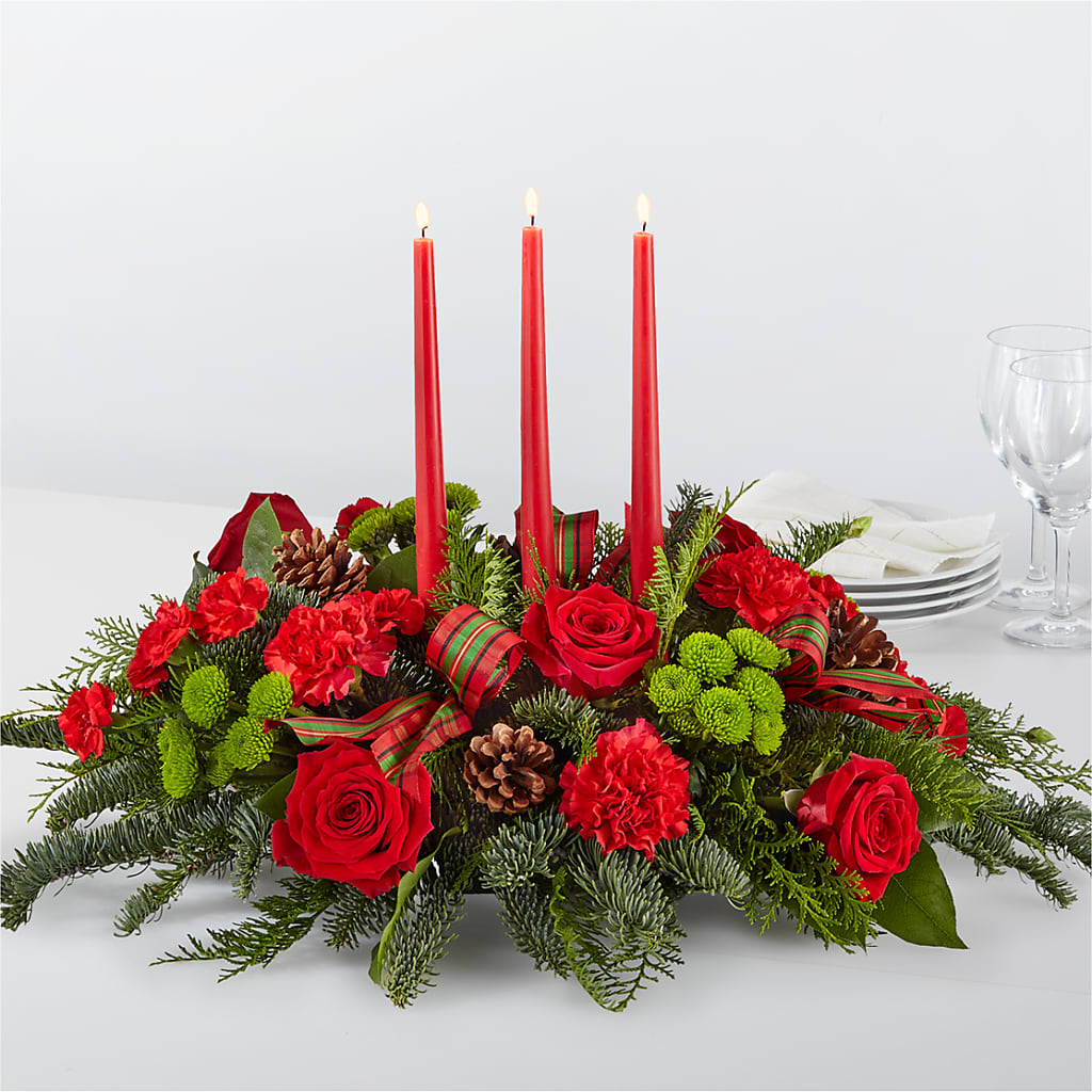 By the Candlelight Centerpiece – The Flower Garden #2, Tupelo MS