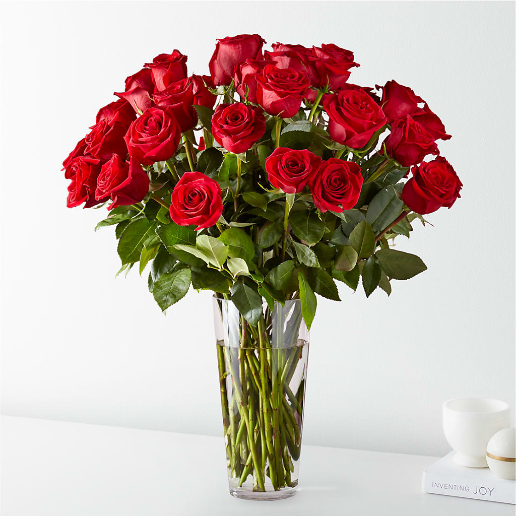 Long Stem Red Rose Bouquet – The Flower Garden #2, Tupelo MS