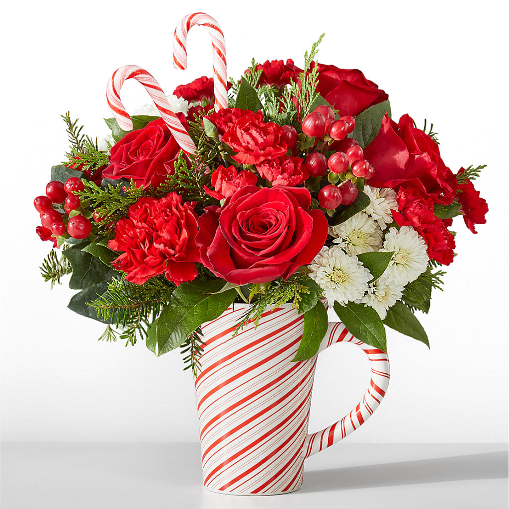 Peppermint Swirl Mug – The Flower Garden #2, Tupelo MS