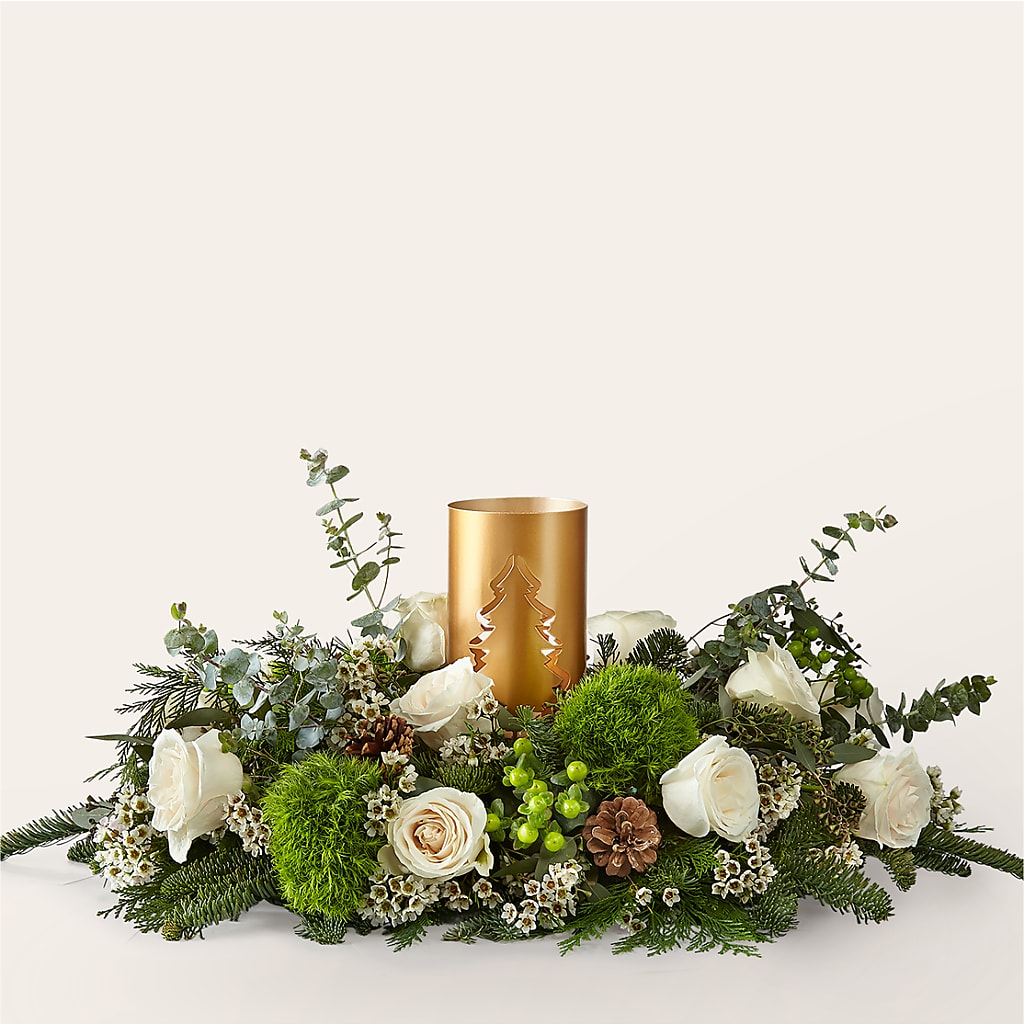 Chestnuts Roasting Centerpiece – The Flower Garden #2, Tupelo MS