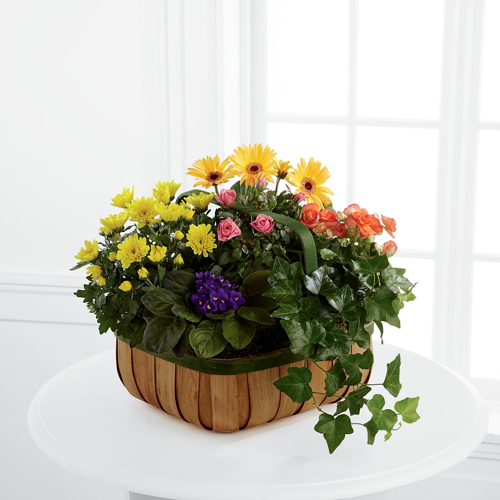Gentle Blossoms Basket – The Flower Garden #2, Tupelo MS