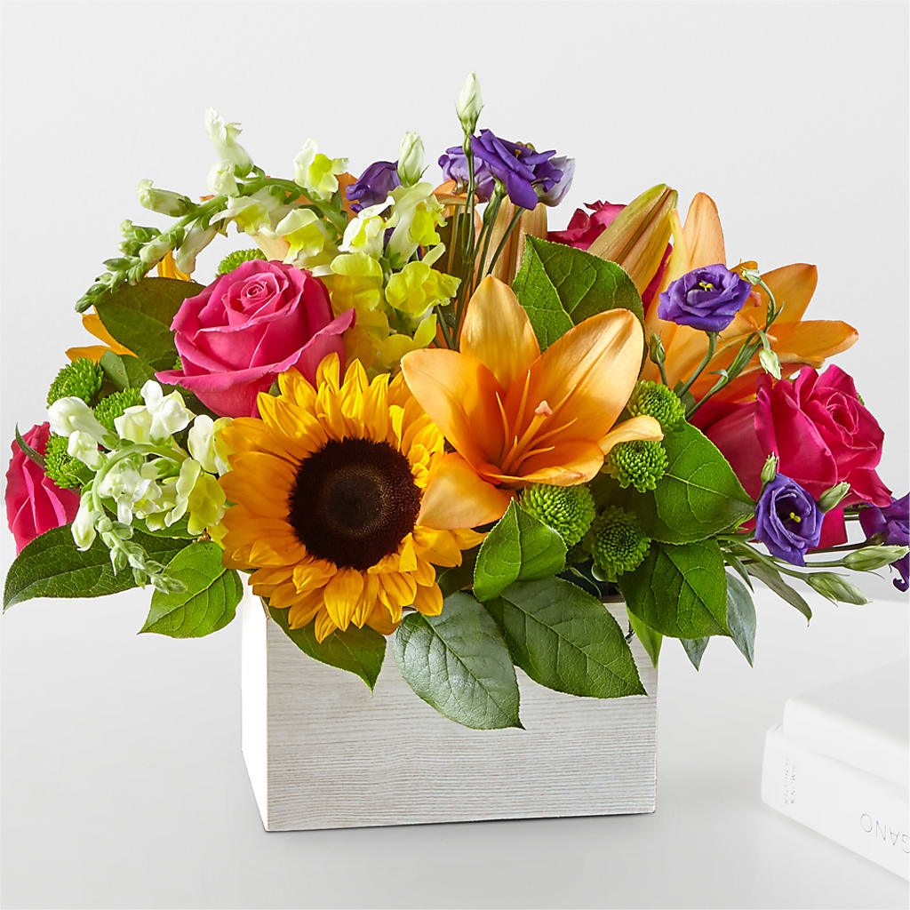 Best Day Box Bouquet – The Flower Garden #2, Tupelo MS