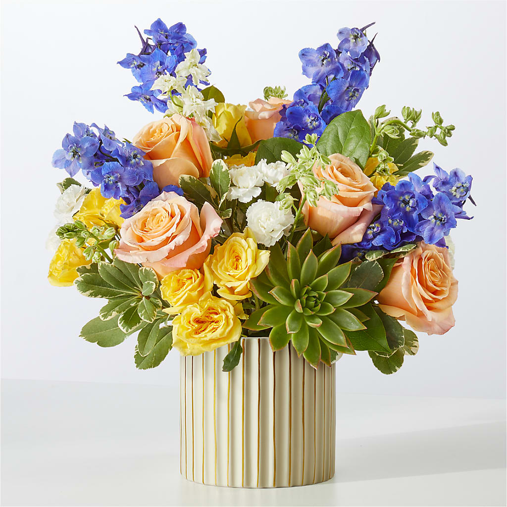 Cobalt Reverie Bouquet – The Flower Garden #2, Tupelo MS