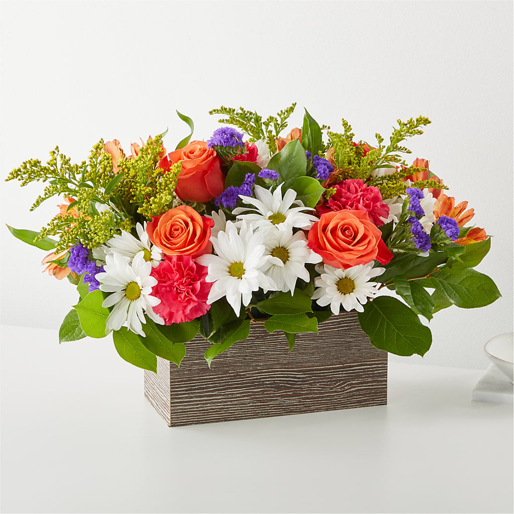 Oopsie Daisy Box Bouquet – The Flower Garden #2, Tupelo MS