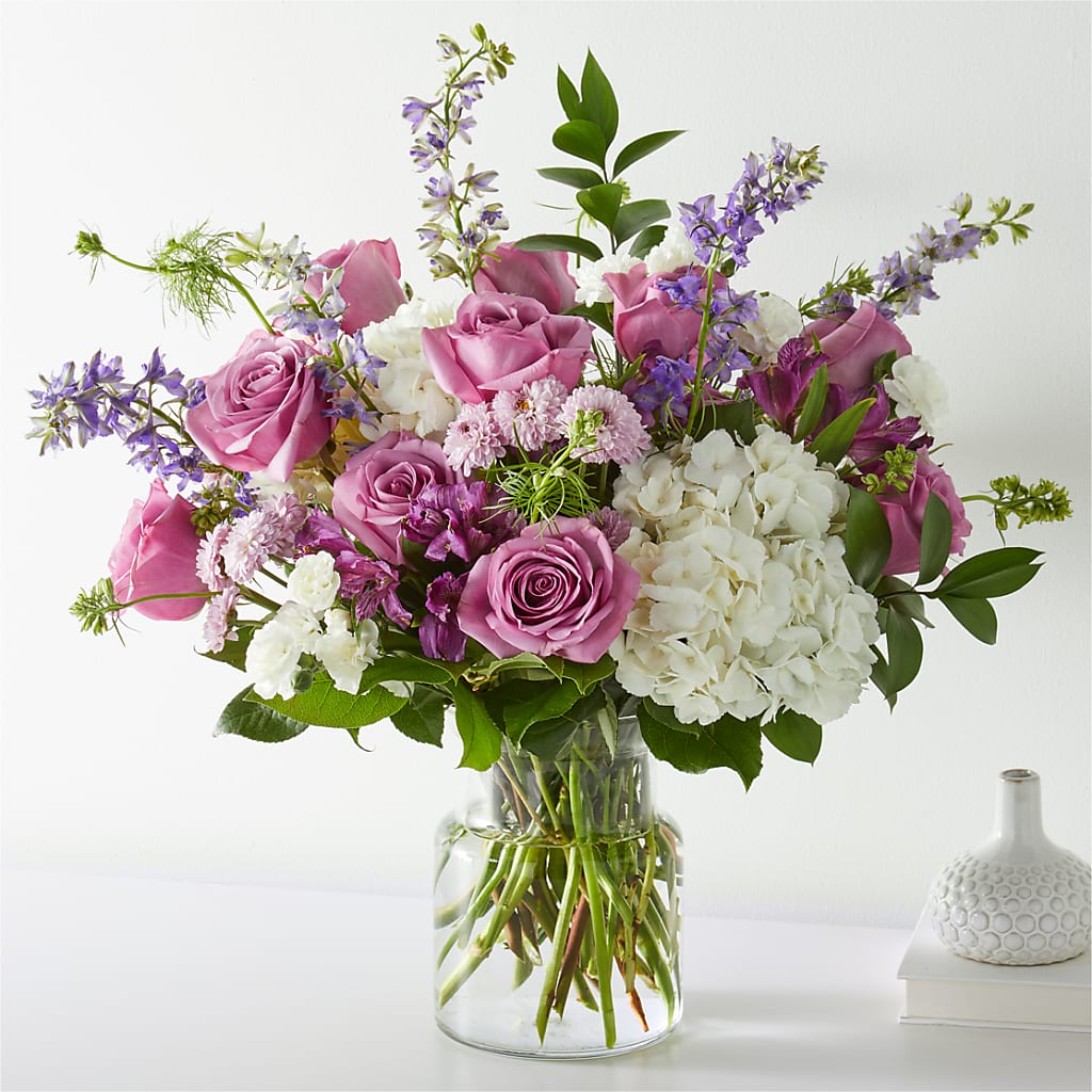 Violet Caress Bouquet – The Flower Garden #2, Tupelo MS