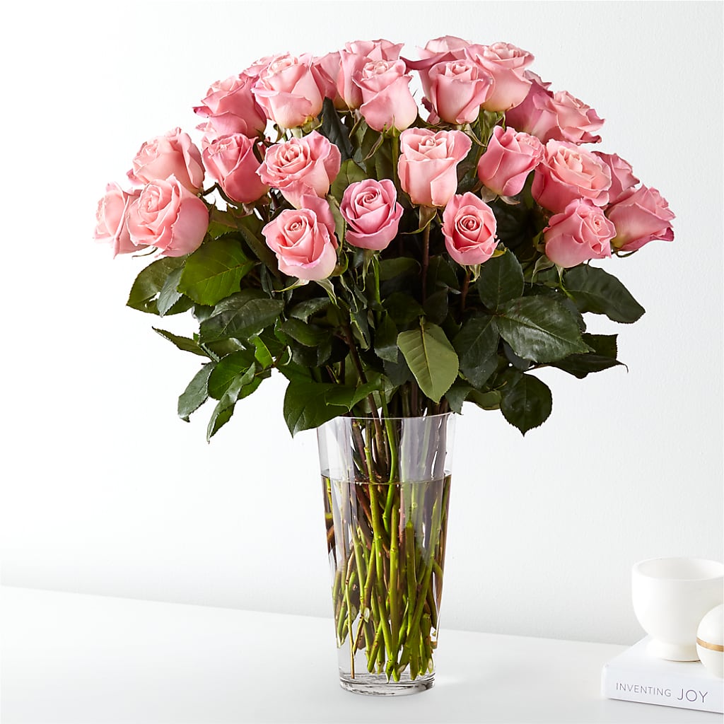Long Stem Pink Rose Bouquet – The Flower Garden #2, Tupelo MS