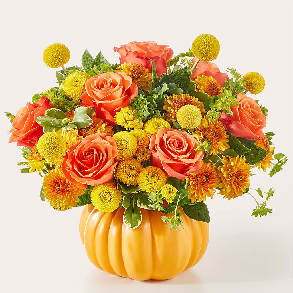Gourdgeous Pumpkin – The Flower Garden #2, Tupelo MS