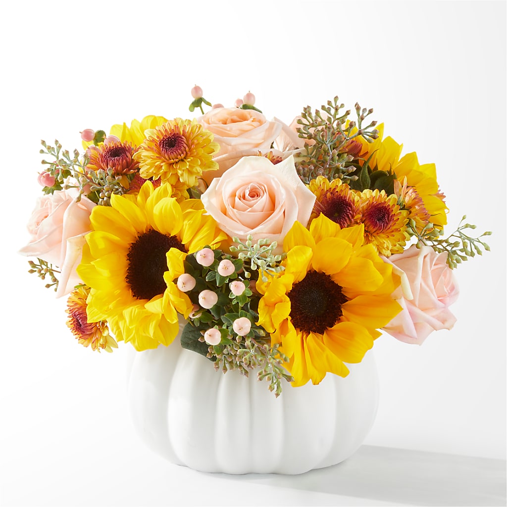 Pumpkin to Talk About Bouquet – The Flower Garden #2, Tupelo MS
