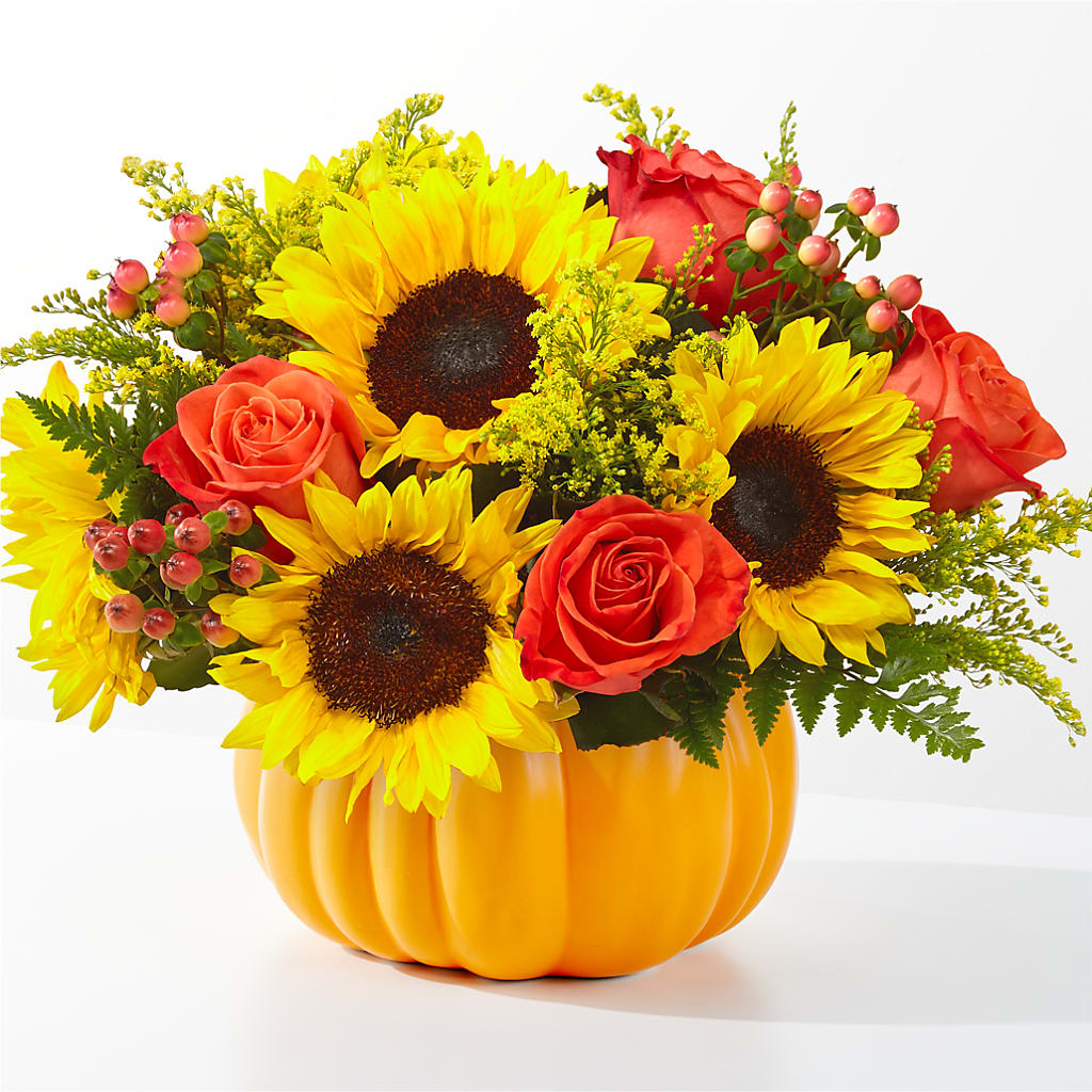 Pick of the Patch Pumpkin Bouquet – The Flower Garden #2, Tupelo MS