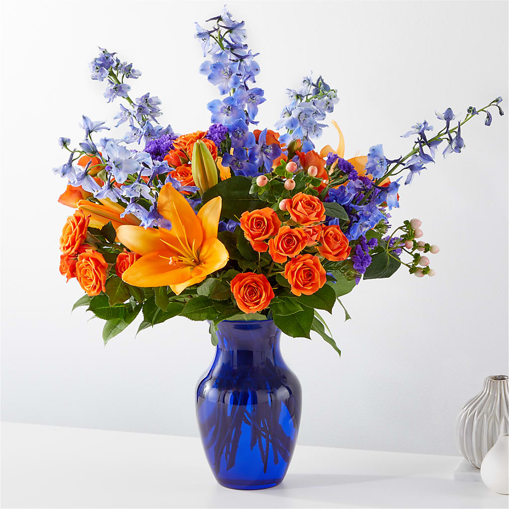 Radiant Citrus Bouquet – The Flower Garden #2, Tupelo MS