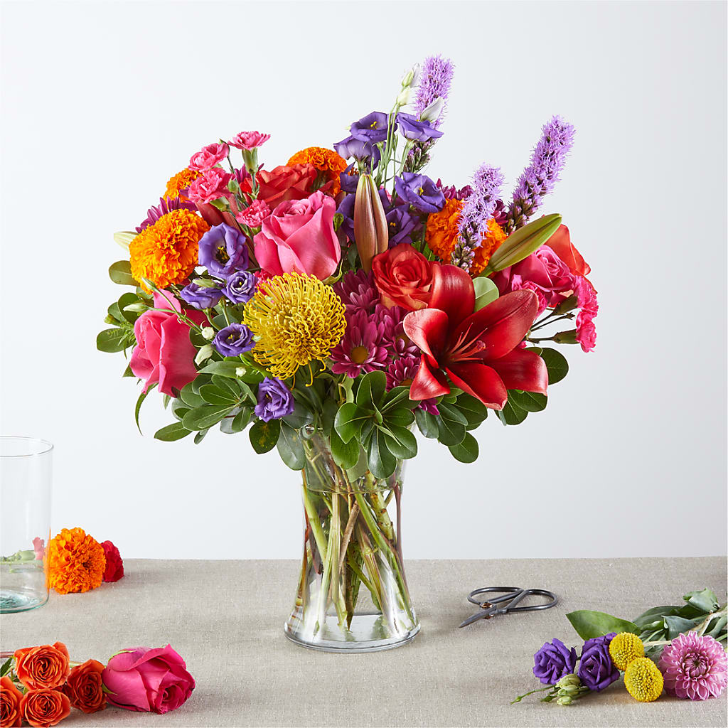 Feast of Color – A Florist Original – The Flower Garden #2, Tupelo MS
