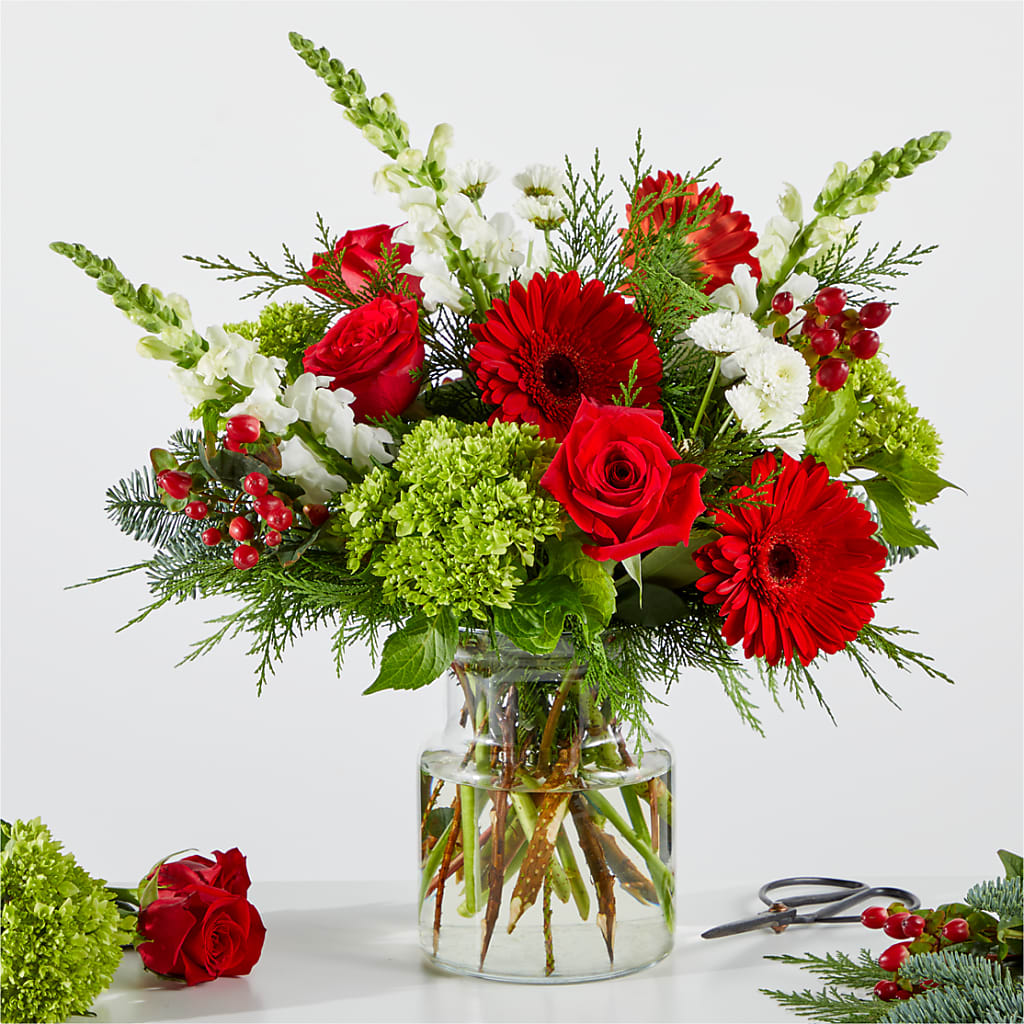 Merry Moment Bouquet – A Florist Original – The Flower Garden #2, Tupelo MS