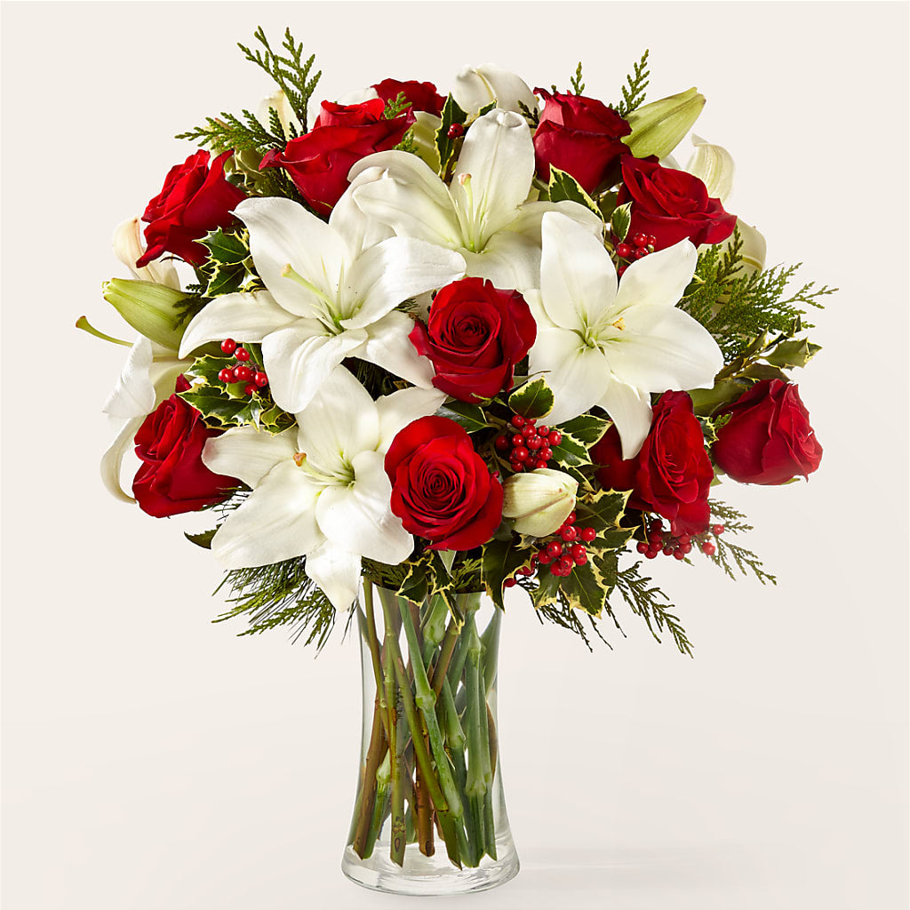 Sparkling Snowflakes Bouquet – The Flower Garden #2, Tupelo MS