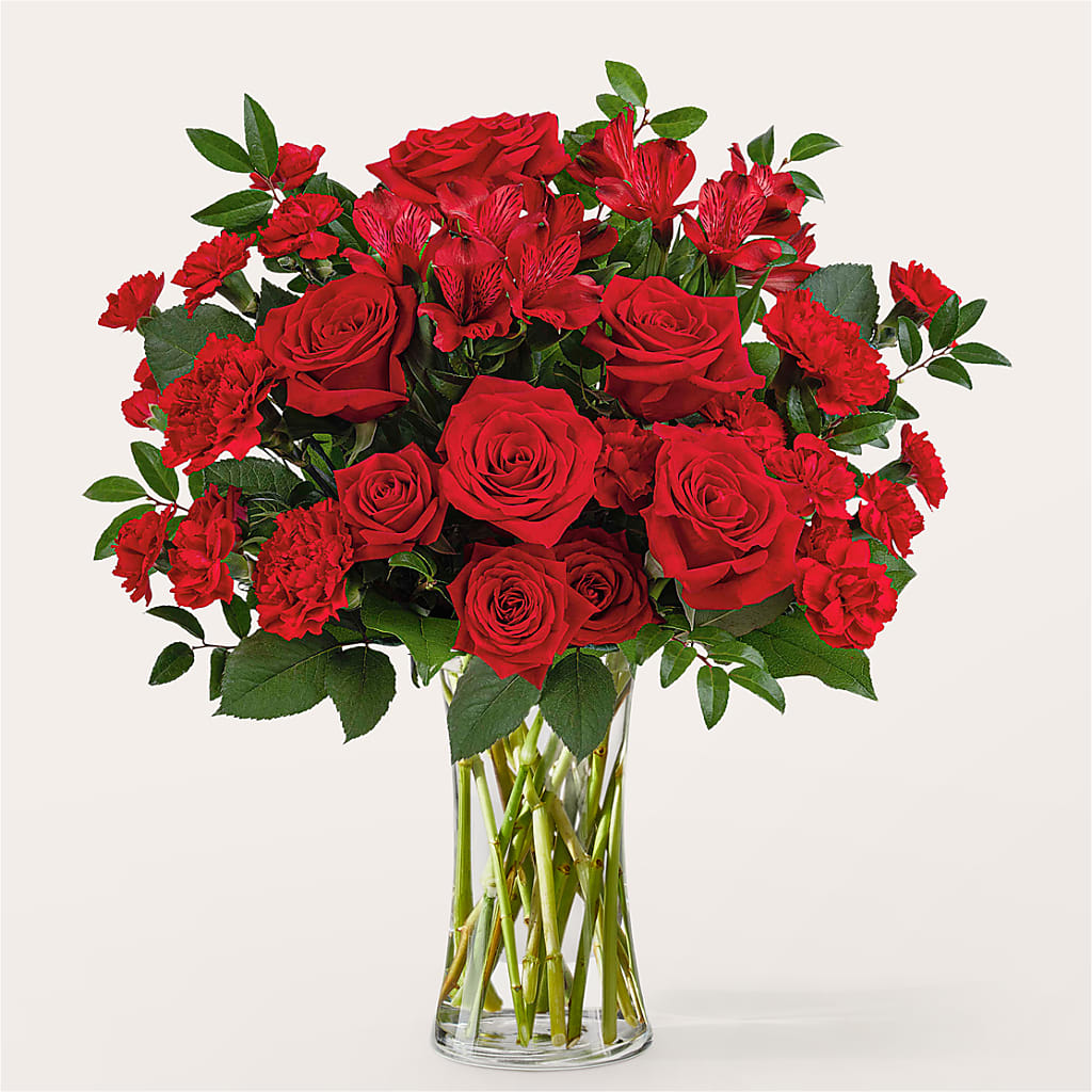 Brilliant Ruby Bouquet – The Flower Garden #2, Tupelo MS