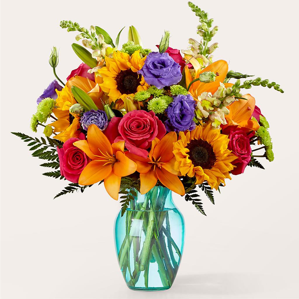 Double Rainbow Bouquet – The Flower Garden #2, Tupelo MS