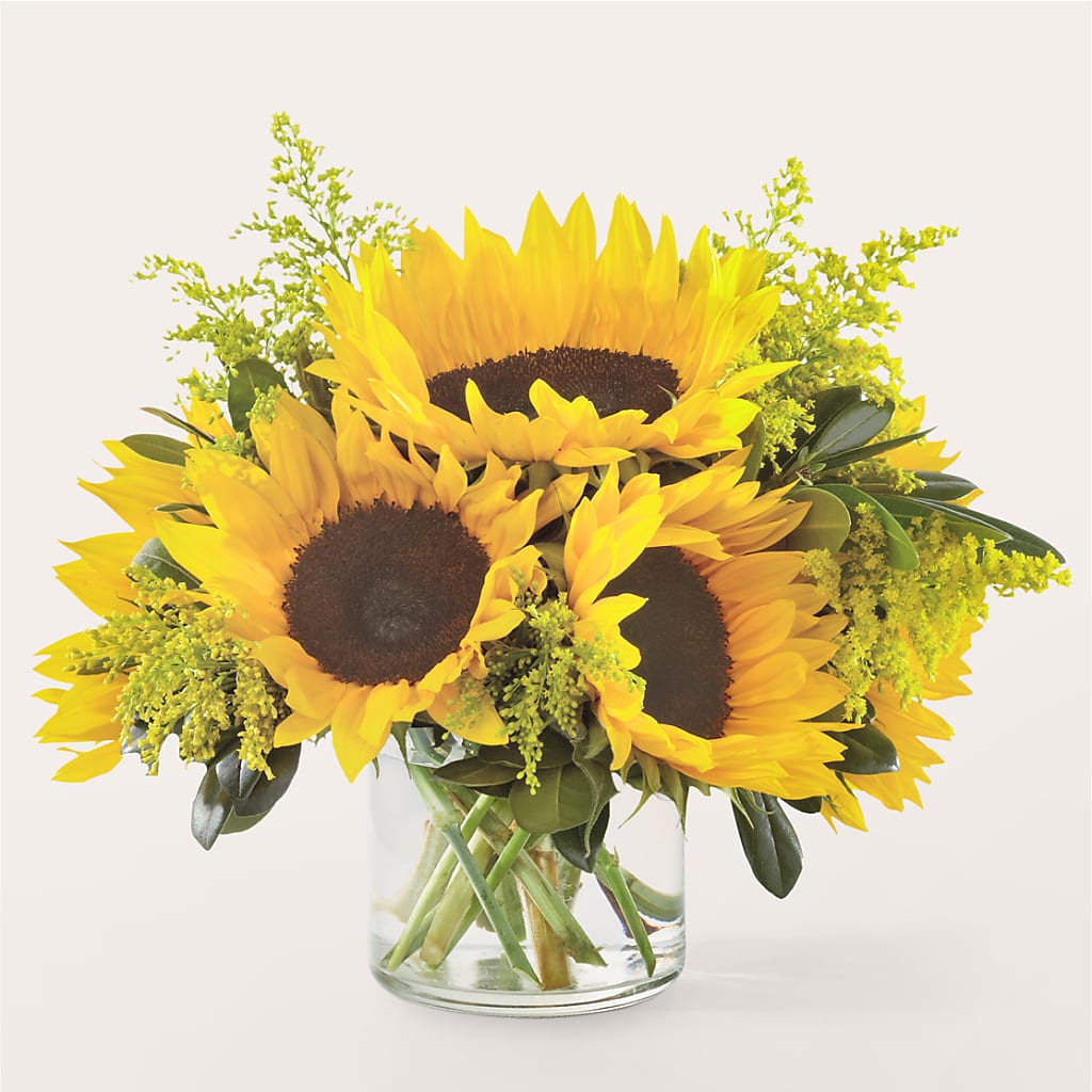 Beaming Sunflower Bouquet – The Flower Garden #2, Tupelo MS