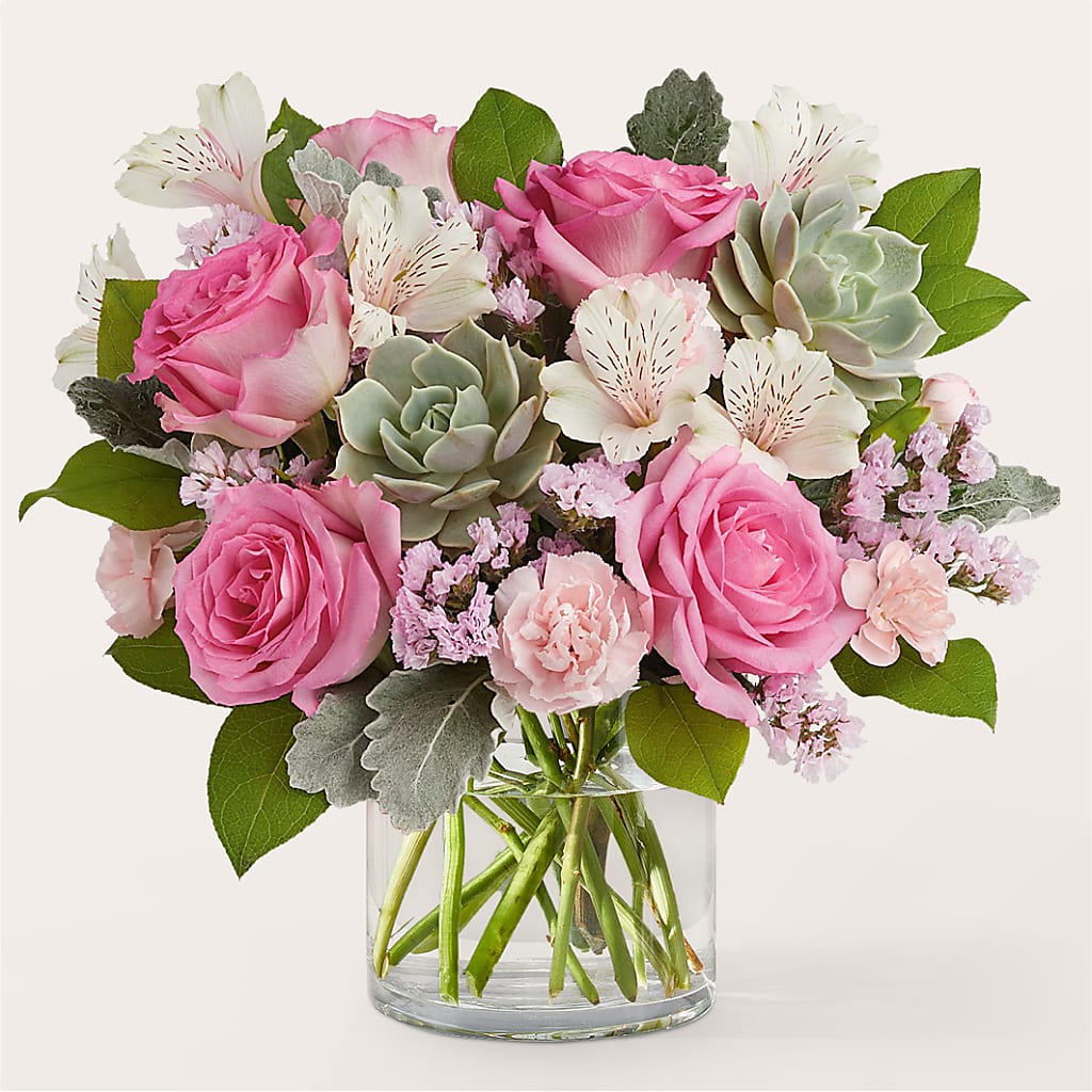 Dusty Rose Bouquet – The Flower Garden #2, Tupelo MS