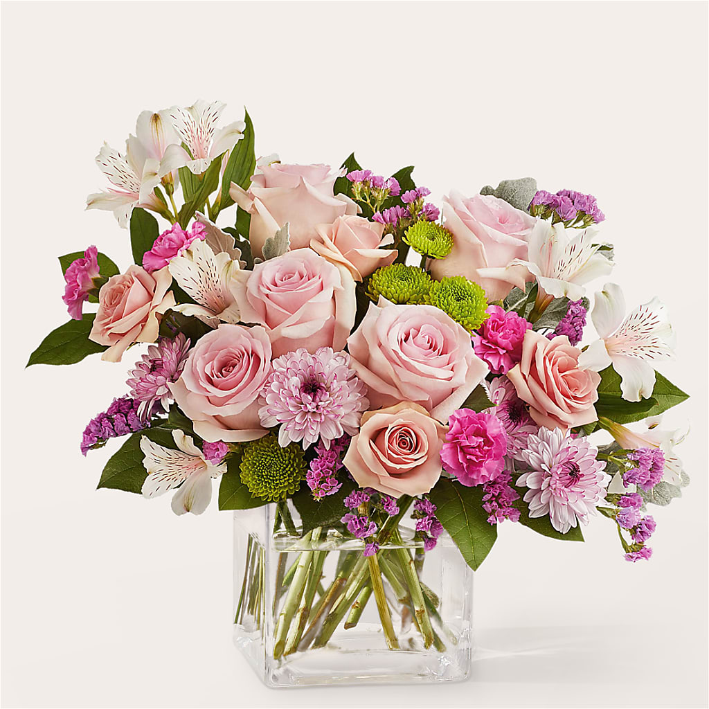 Pink Suede Bouquet – The Flower Garden #2, Tupelo MS