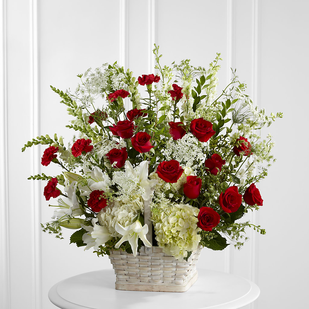 In Loving Memory Arrangement – The Flower Garden #2, Tupelo MS