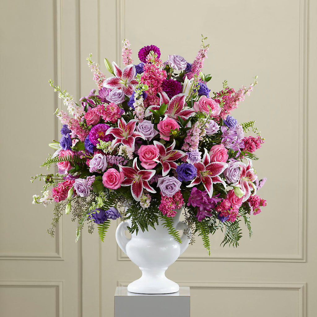 Peaceful Tribute Arrangement – The Flower Garden #2, Tupelo MS