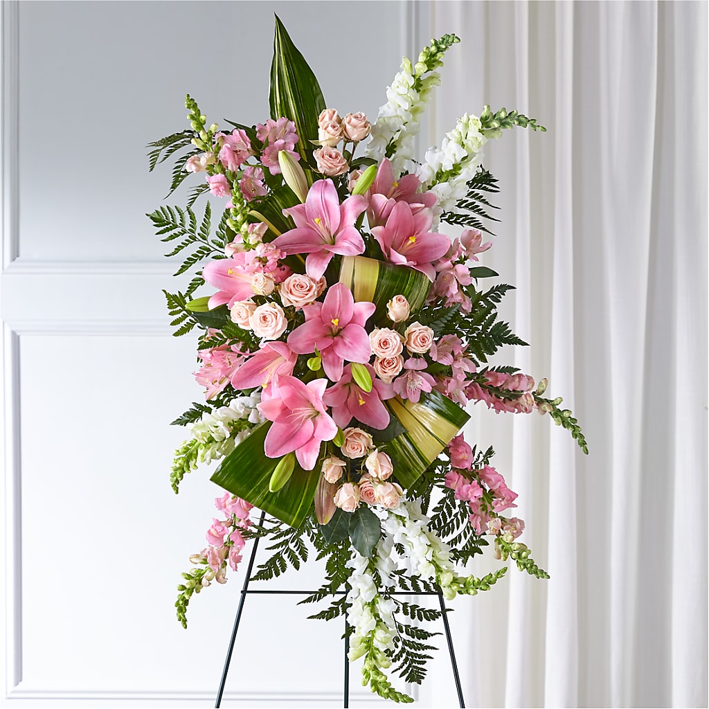 Elegant Embrace Standing Spray – The Flower Garden #2, Tupelo MS