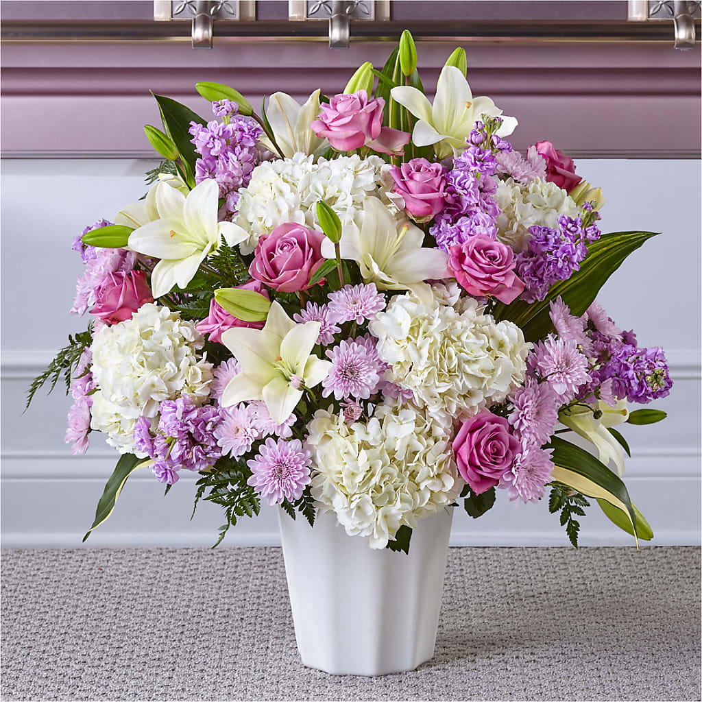 Heaven Sent Floor Basket – The Flower Garden #2, Tupelo MS