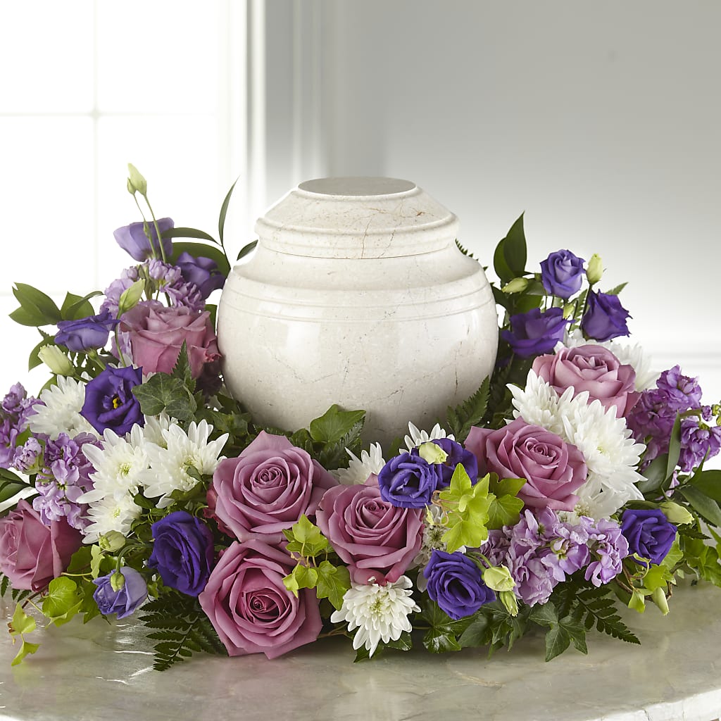 Blooming Sympathy Cremation Adornment – The Flower Garden #2, Tupelo MS
