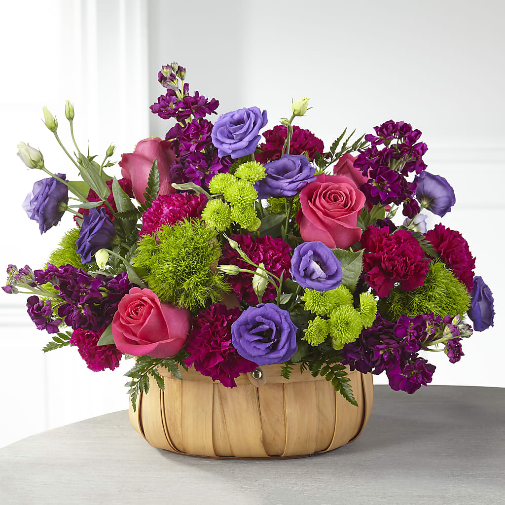 Serene Sanctuary Basket – The Flower Garden #2, Tupelo MS