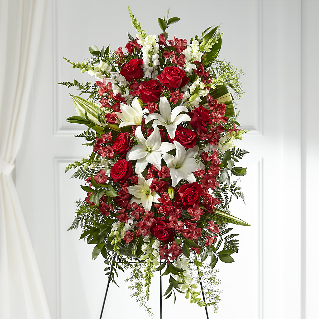 Everlasting Memory Standing Spray – The Flower Garden #2, Tupelo MS