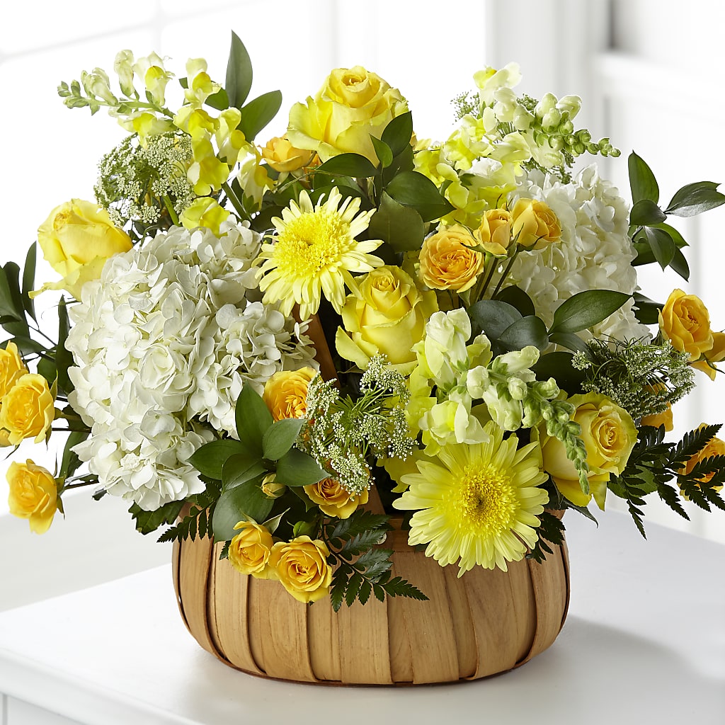Rustic Remembrance Basket – The Flower Garden #2, Tupelo MS