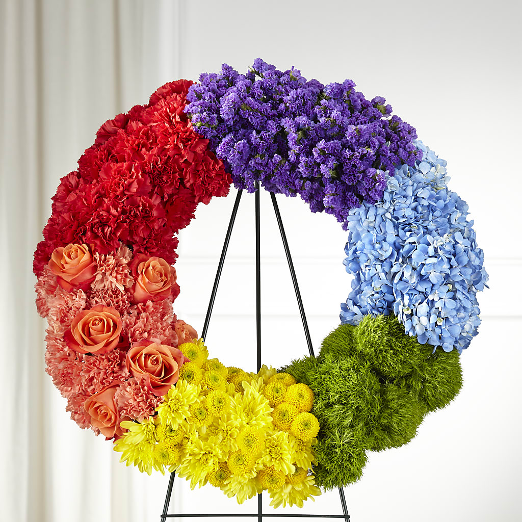 Circle of Love Wreath – The Flower Garden #2, Tupelo MS