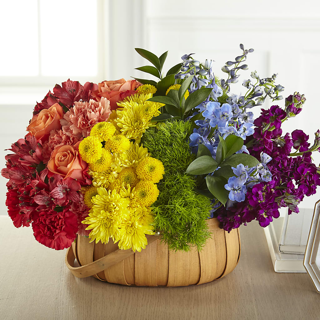 Prideful Basket – The Flower Garden #2, Tupelo MS