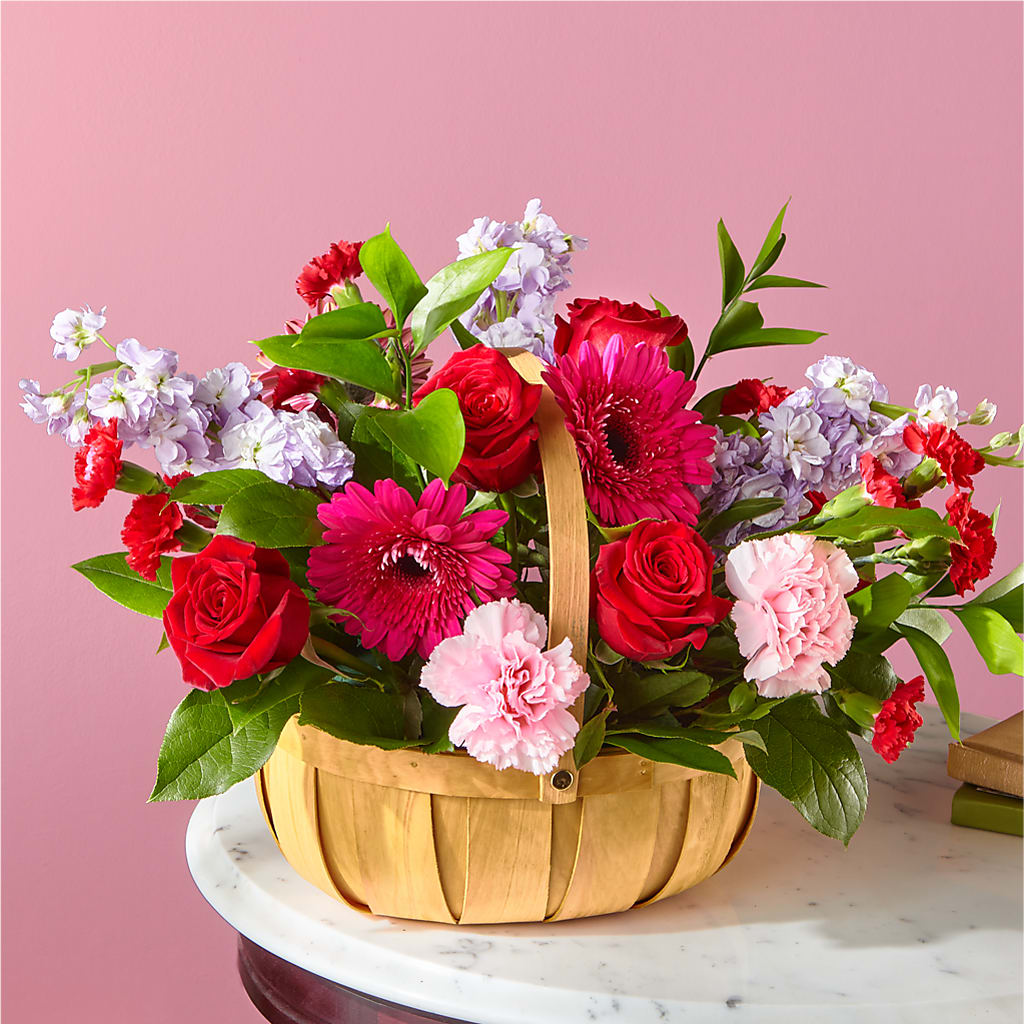 Pink Picnic Basket – The Flower Garden #2, Tupelo MS