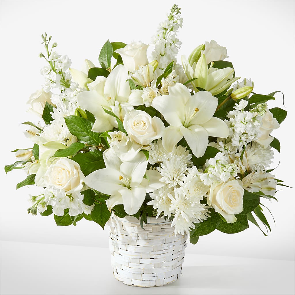 Peaceful Reflections Arrangement – The Flower Garden #2, Tupelo MS