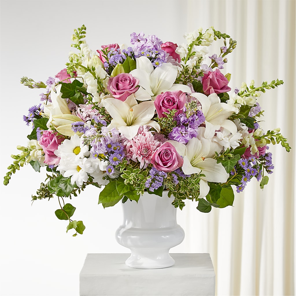 Remarkable Life Urn Arrangement – The Flower Garden #2, Tupelo MS