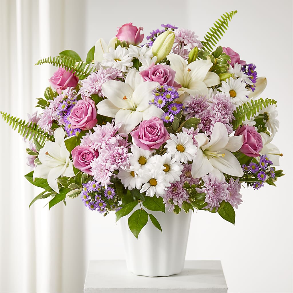 Warmest Thoughts Tabletop Basket – The Flower Garden #2, Tupelo MS