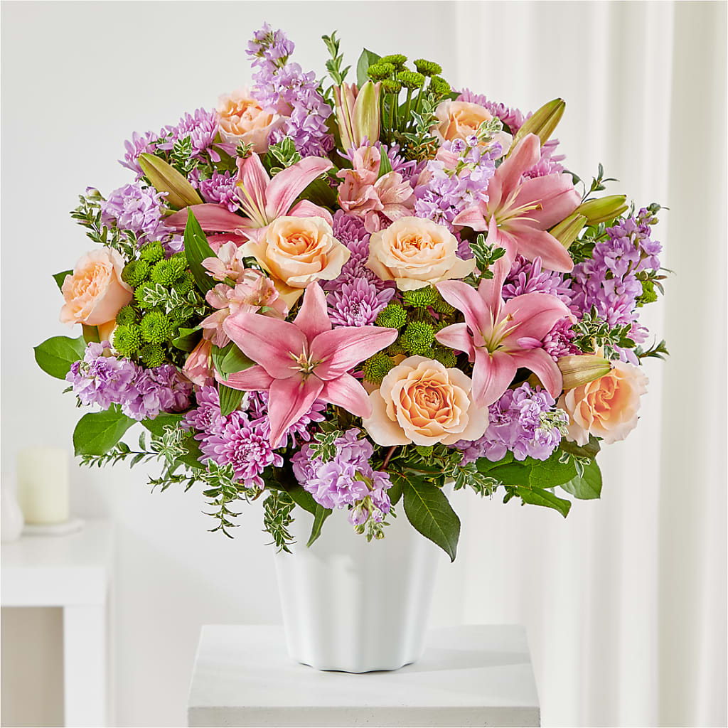 Supportive Embrace Tabletop Basket – The Flower Garden #2, Tupelo MS