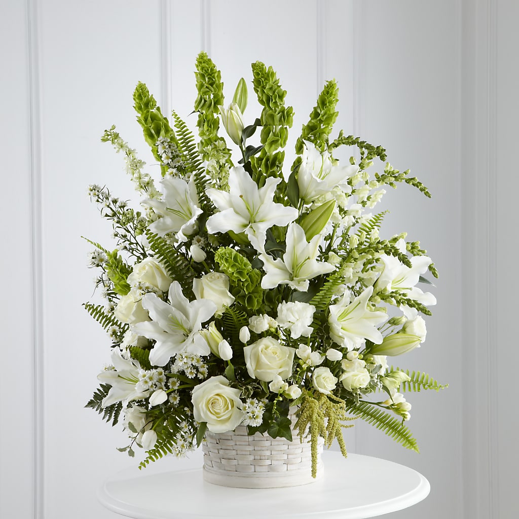 In Our Thoughts Arrangement – The Flower Garden #2, Tupelo MS