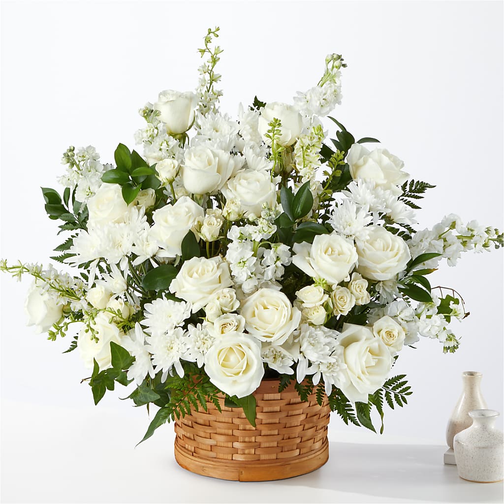 Heartfelt Condolences Arrangement – The Flower Garden #2, Tupelo MS