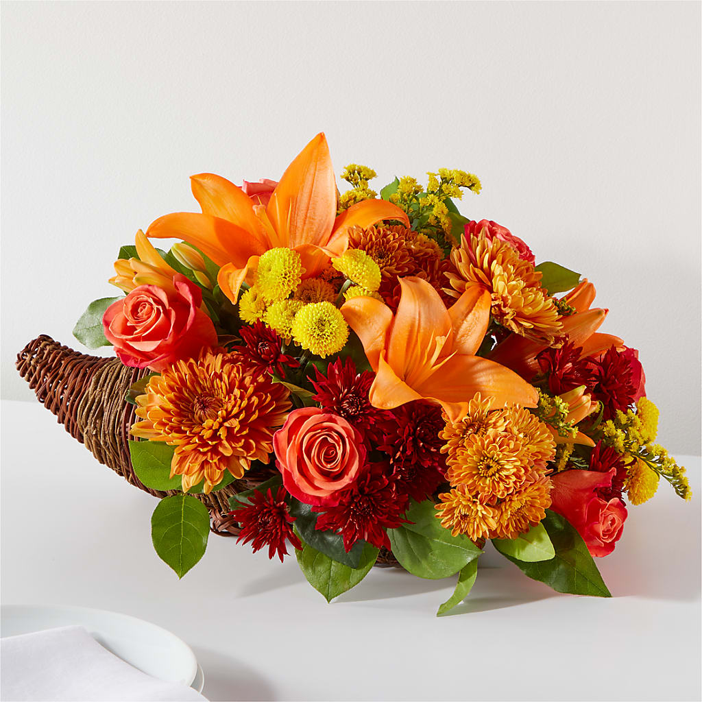 Bouquet of Blessings Cornucopia – The Flower Garden #2, Tupelo MS
