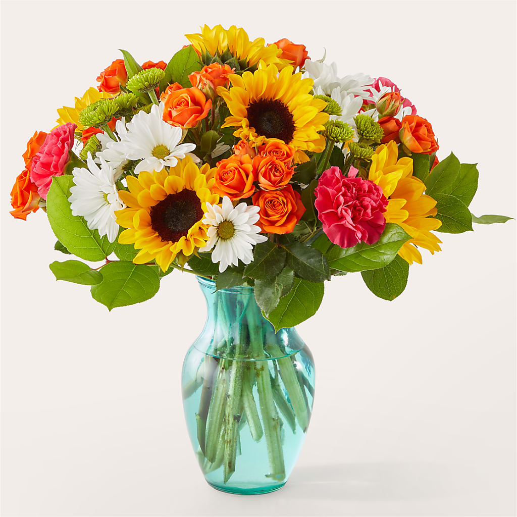 Sun-drenched Blooms Bouquet – The Flower Garden #2, Tupelo MS