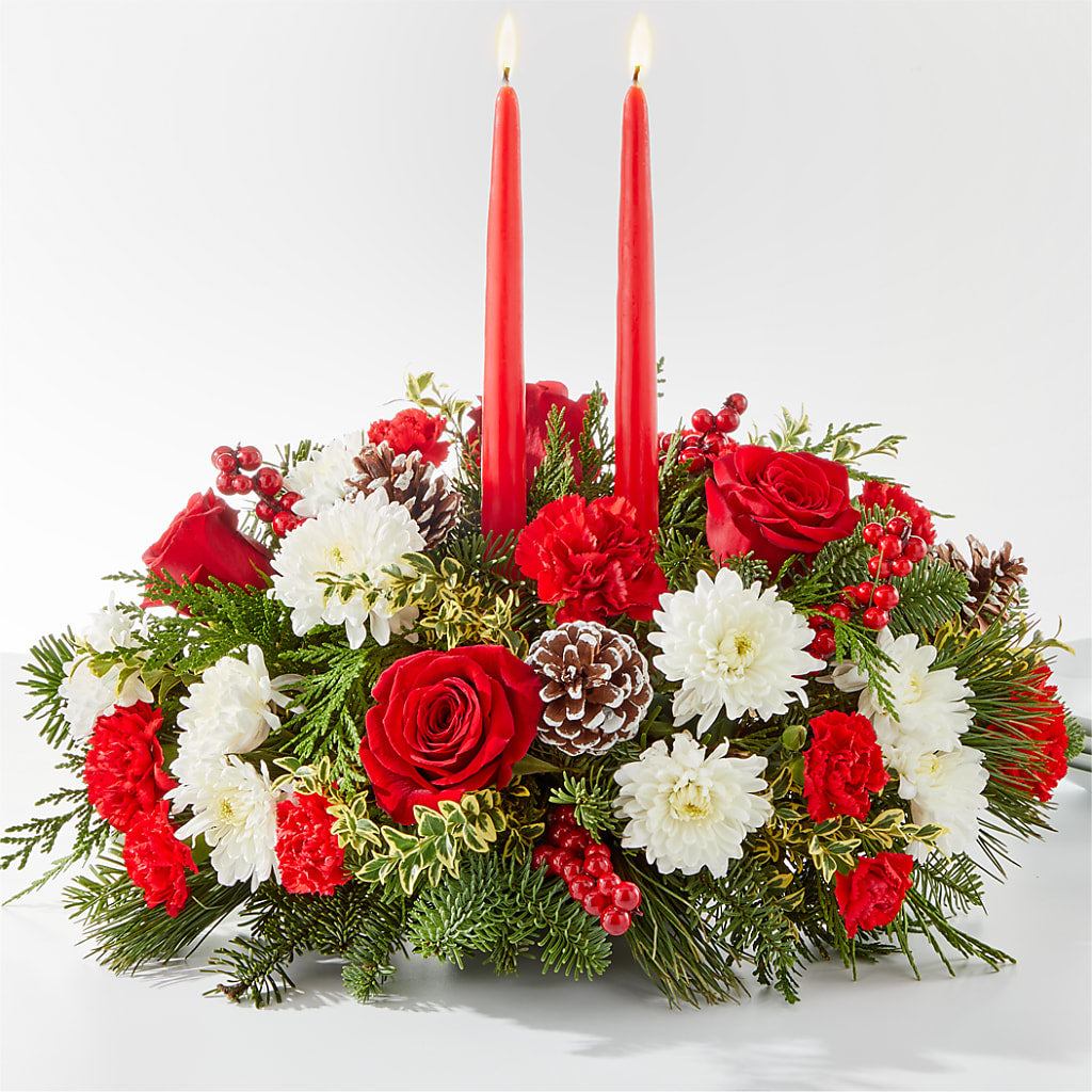 Holiday Soiree Centerpiece – The Flower Garden #2, Tupelo MS