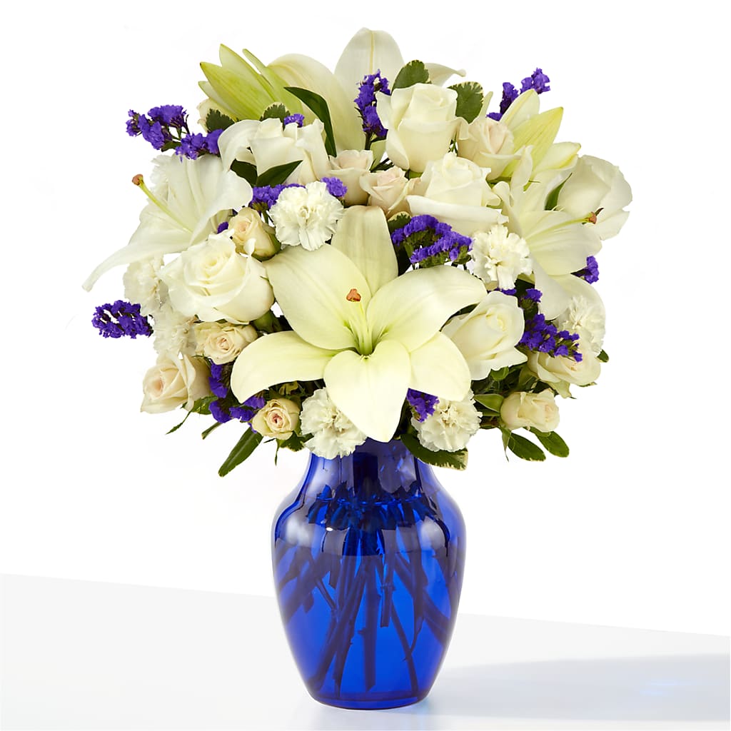Sapphire Rush Bouquet – The Flower Garden #2, Tupelo MS