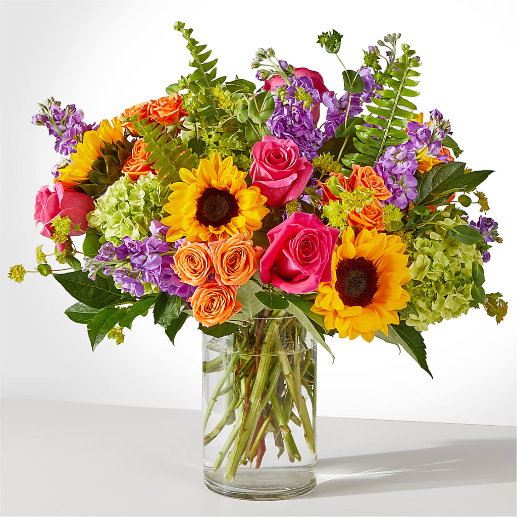 Vibrant Greetings Bouquet – The Flower Garden #2, Tupelo MS