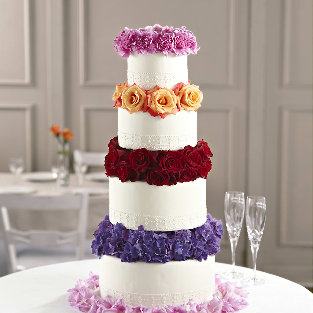 Infinite Love Cake Décor – The Flower Garden #2, Tupelo MS