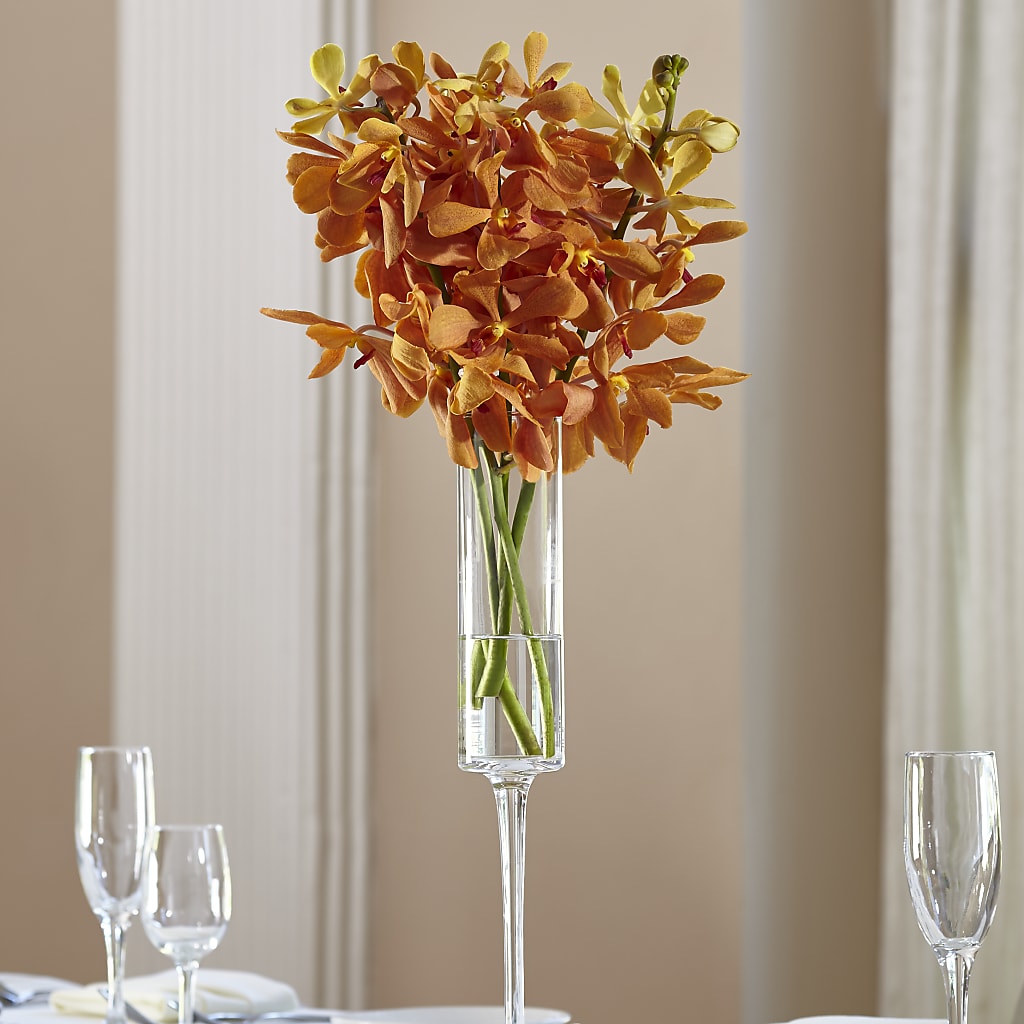 Orange Mokara Bouquet – The Flower Garden #2, Tupelo MS