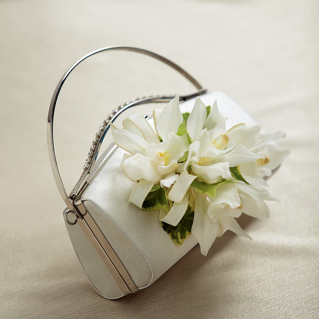 White Purse Decor – The Flower Garden #2, Tupelo MS