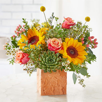 Sunflower Season Bouquet –  The Flower Garden #2, Tupelo MS