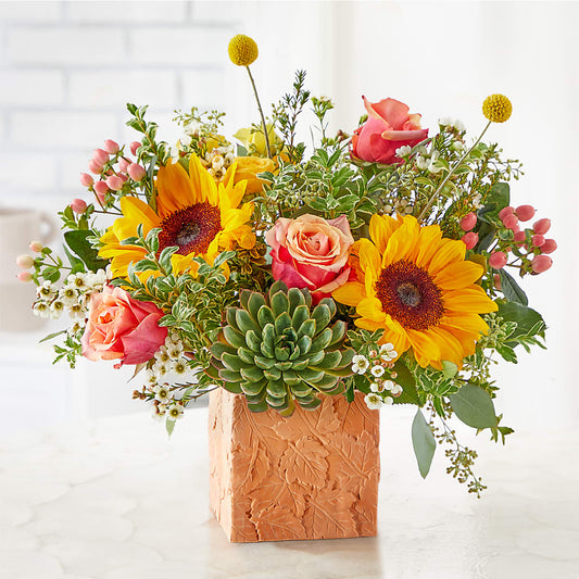 Sunflower Season Bouquet –  The Flower Garden #2, Tupelo MS